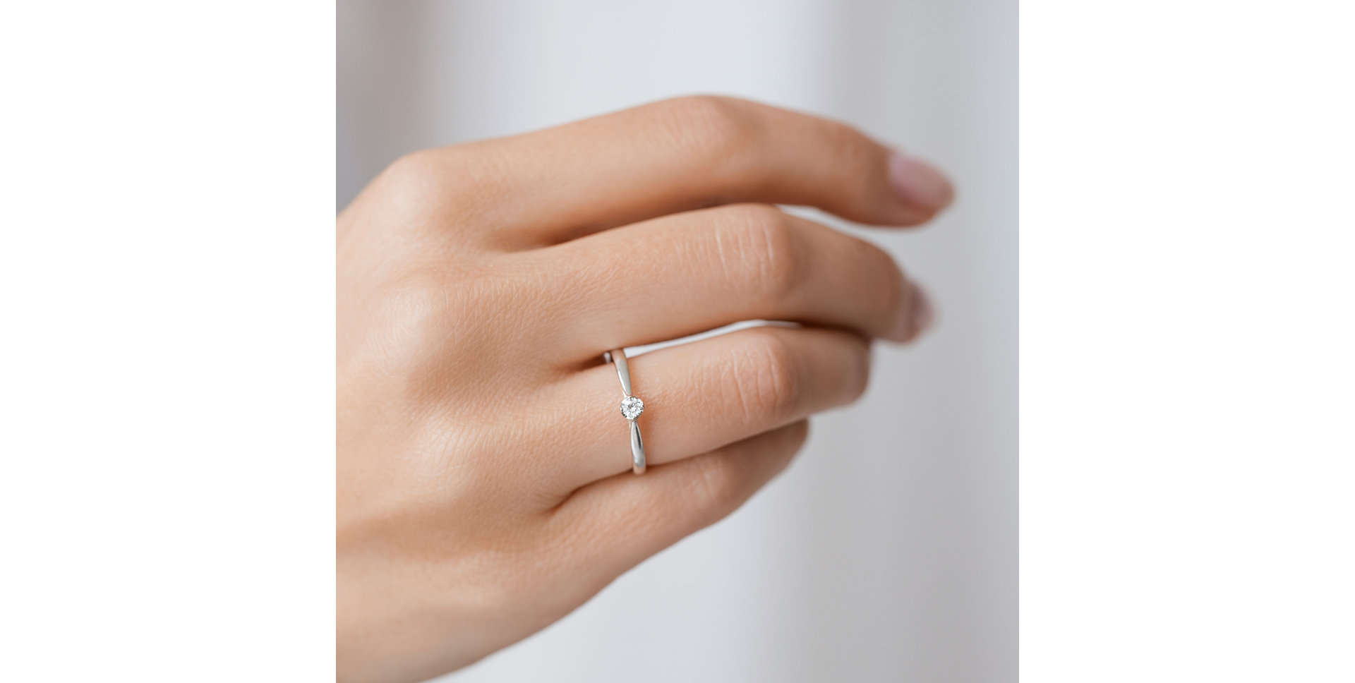 Prsteň s diamantom Precious Love