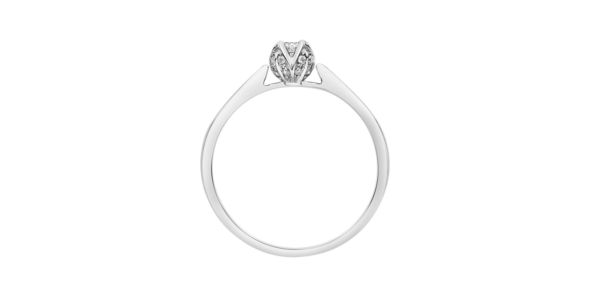 Prsteň s diamantmi Royal Star