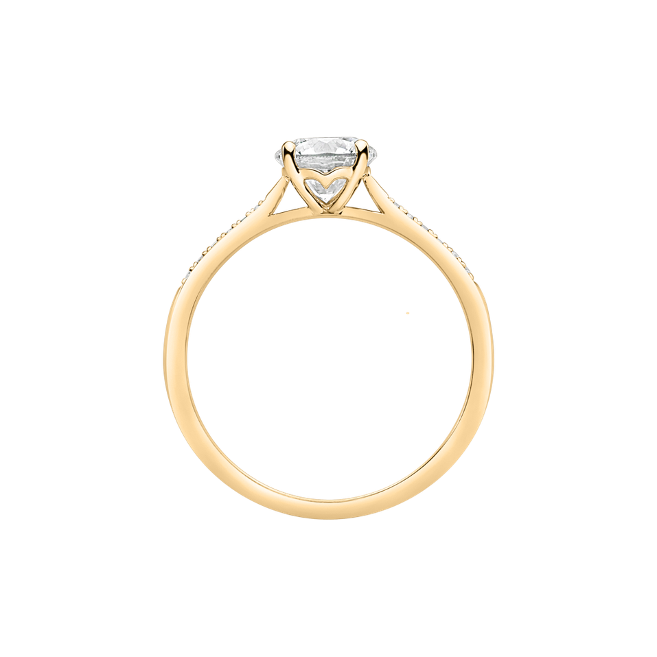 Prsteň s diamantmi Pure Love