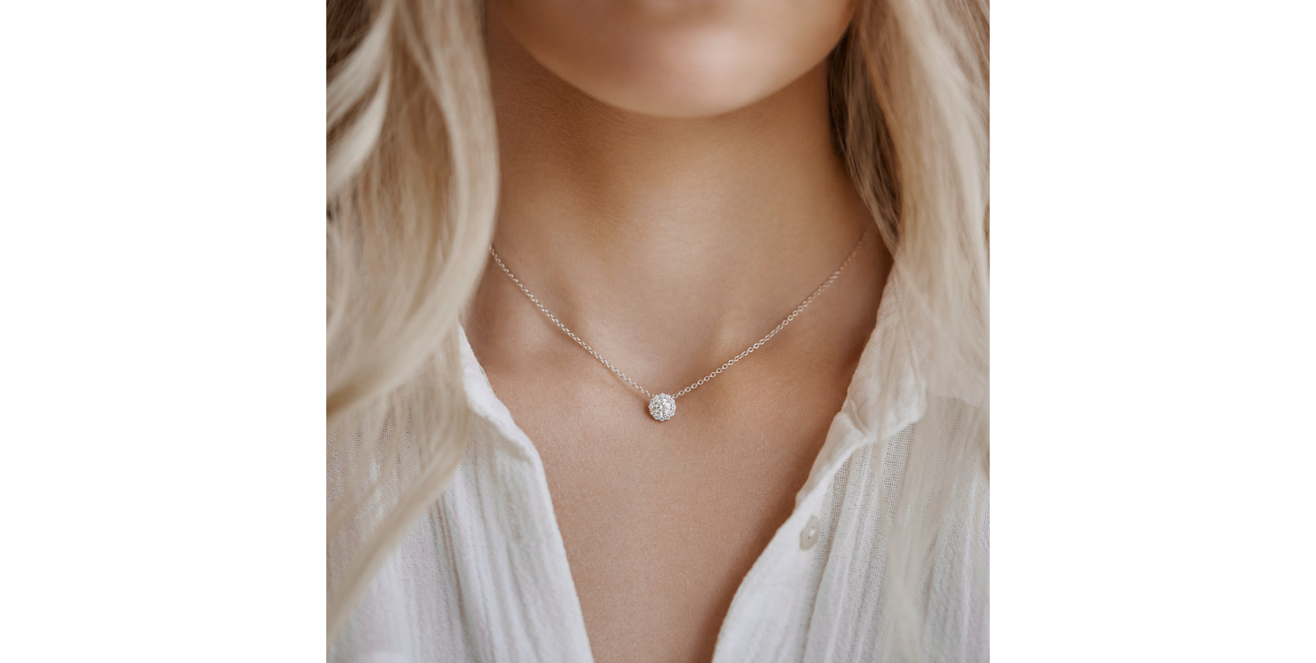 Náhrdelník s diamantmi Dream Sparkle