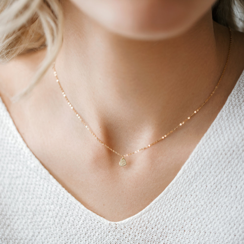 Náhrdelník s diamantom Little Sister