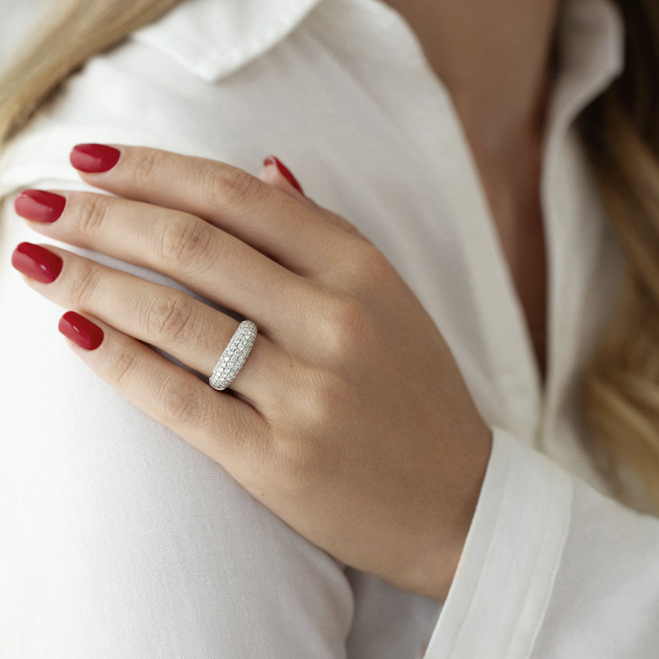 Prsteň s diamantmi Valencia