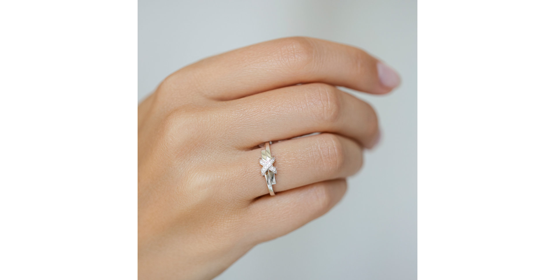 Prsteň s diamantmi Sparkling Delight