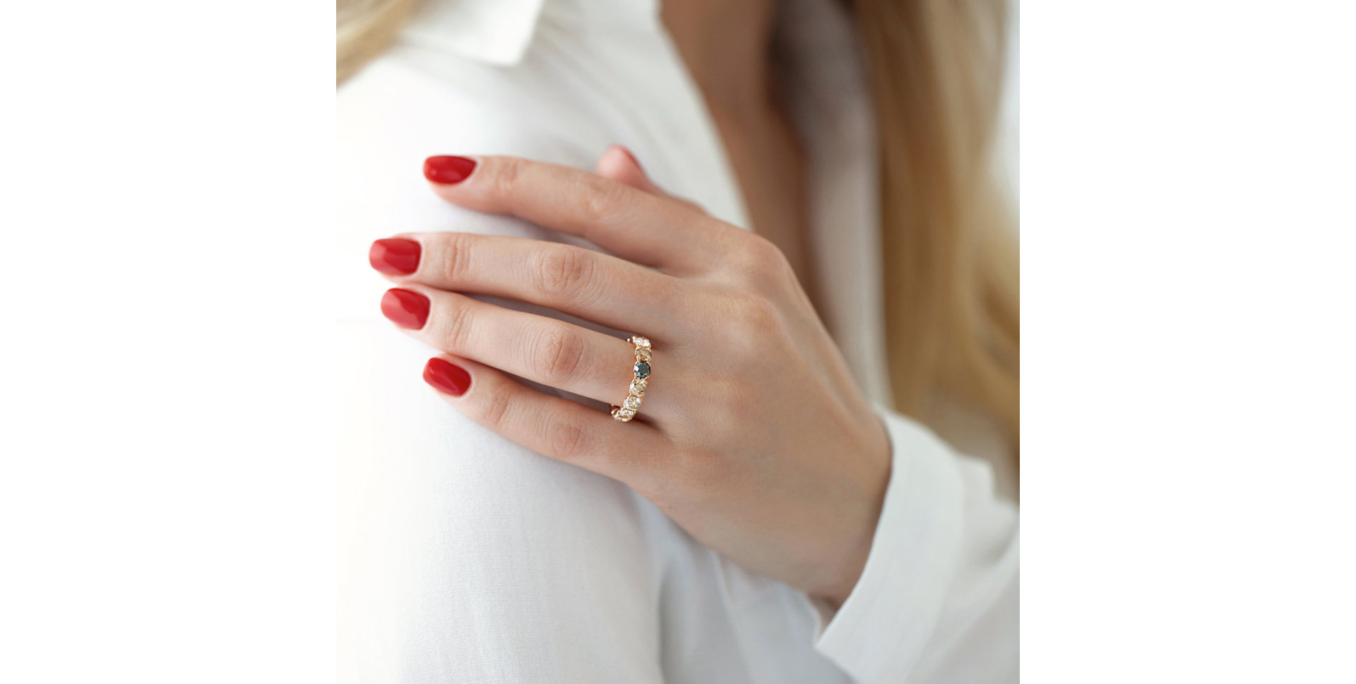 Prsteň s diamantmi Sheer Elegance