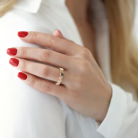 Prsteň s diamantmi Sheer Elegance