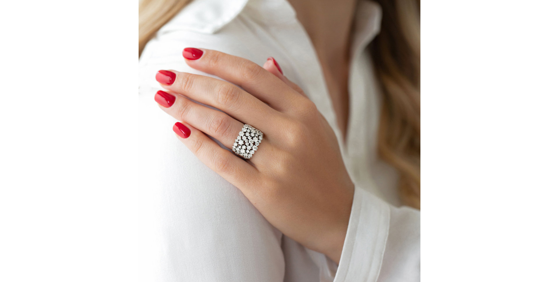 Prsteň s diamantmi Diamond Dawn