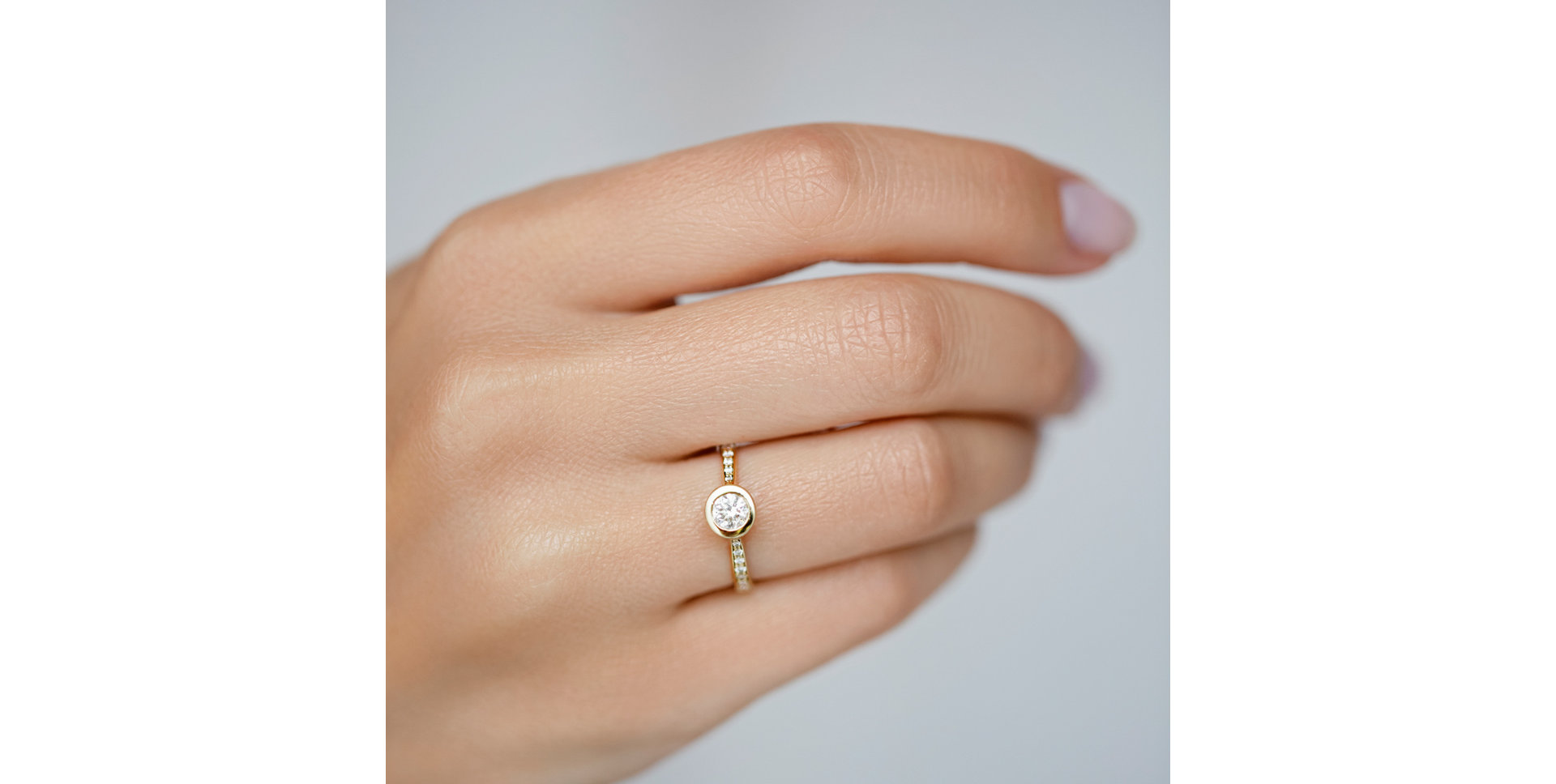 Prsteň s diamantmi Space Love