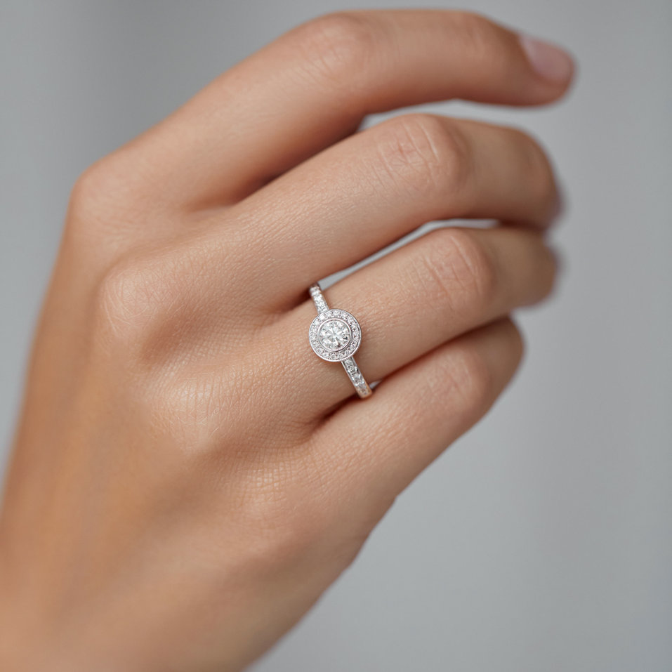 Prsteň s diamantmi Sparkling Highness