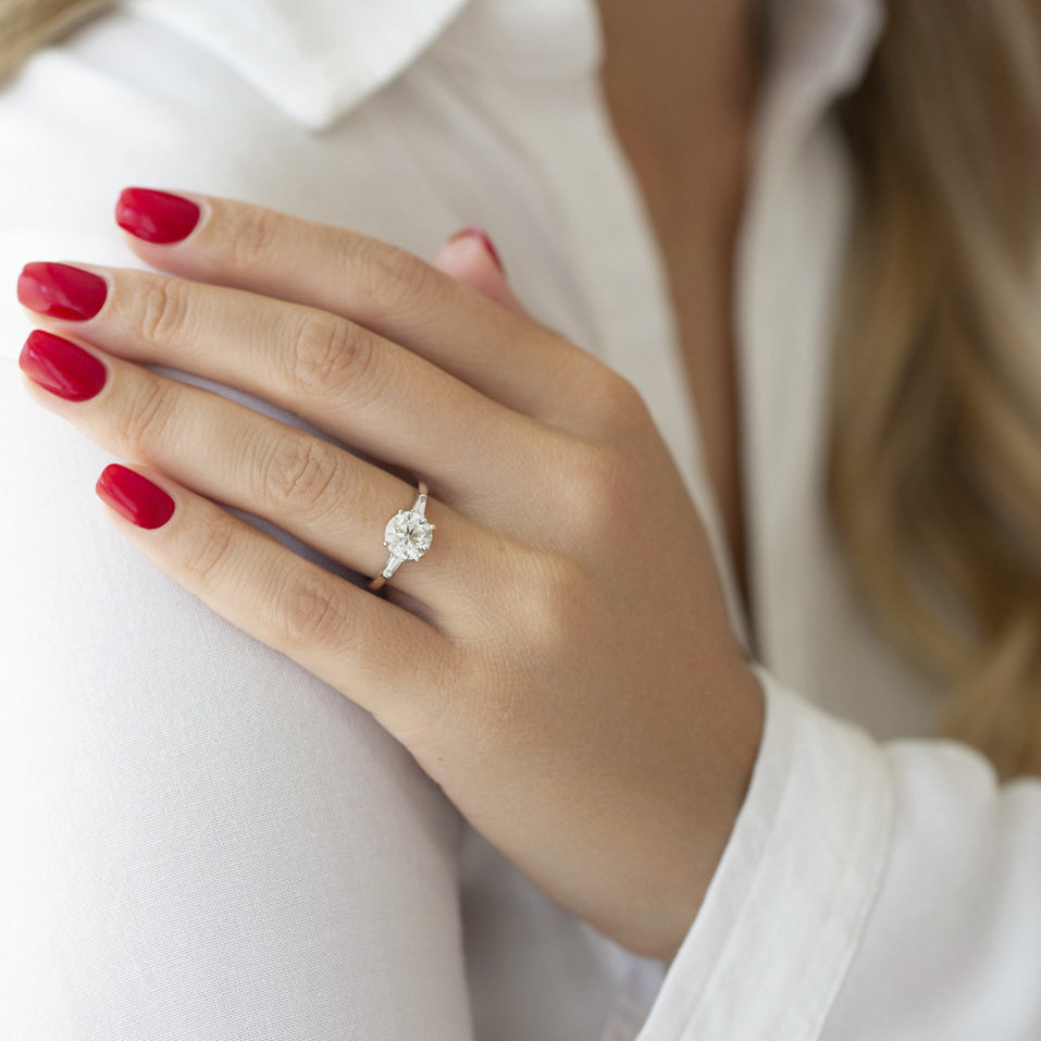 Prsteň s diamantmi Royal Ranger