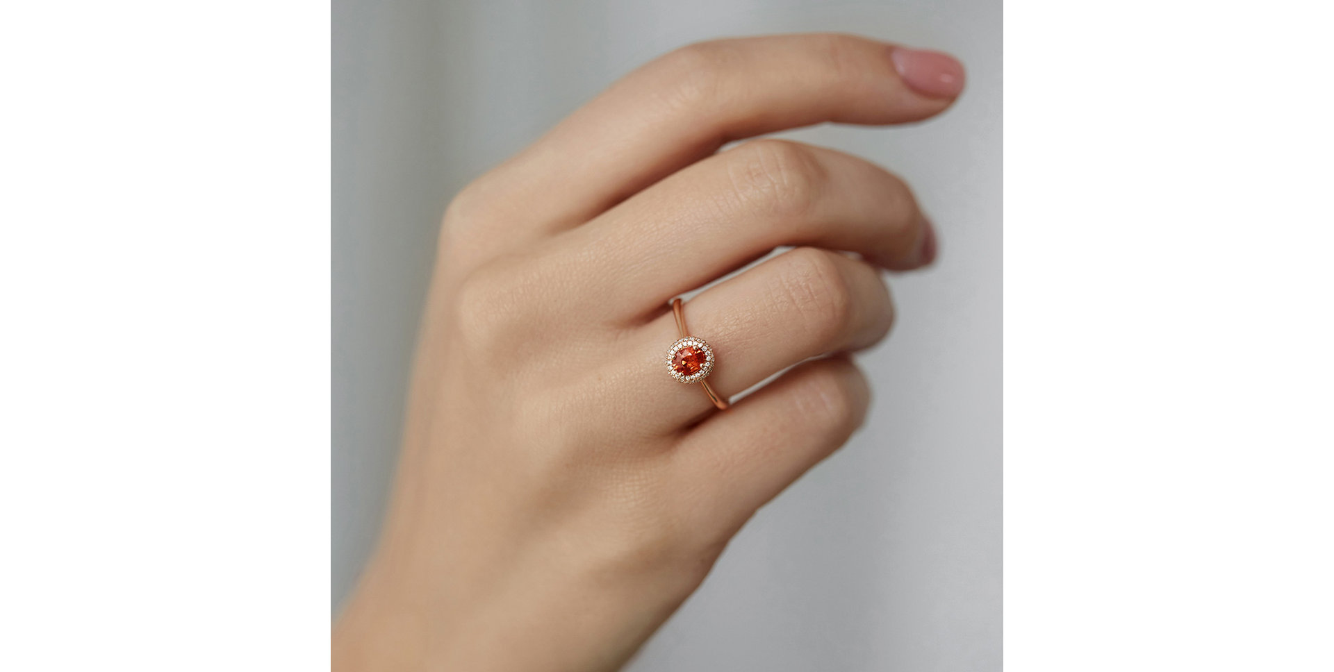 Prsteň so zafírom a diamantmi Princess