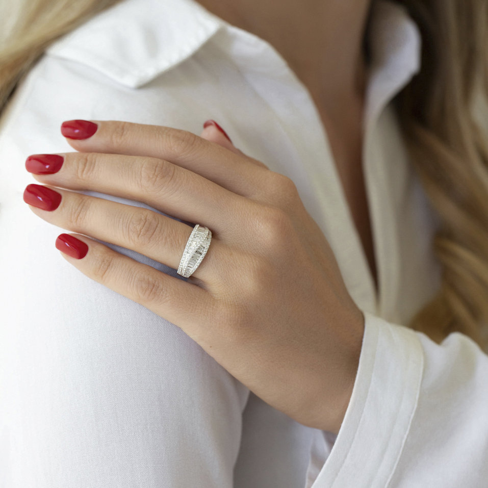 Prsteň s diamantmi Diamond elixir