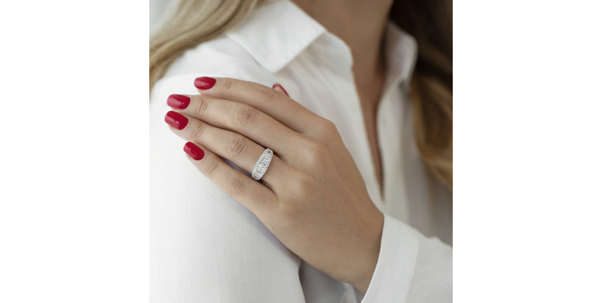 Prsteň s diamantmi Brilliants of Happiness