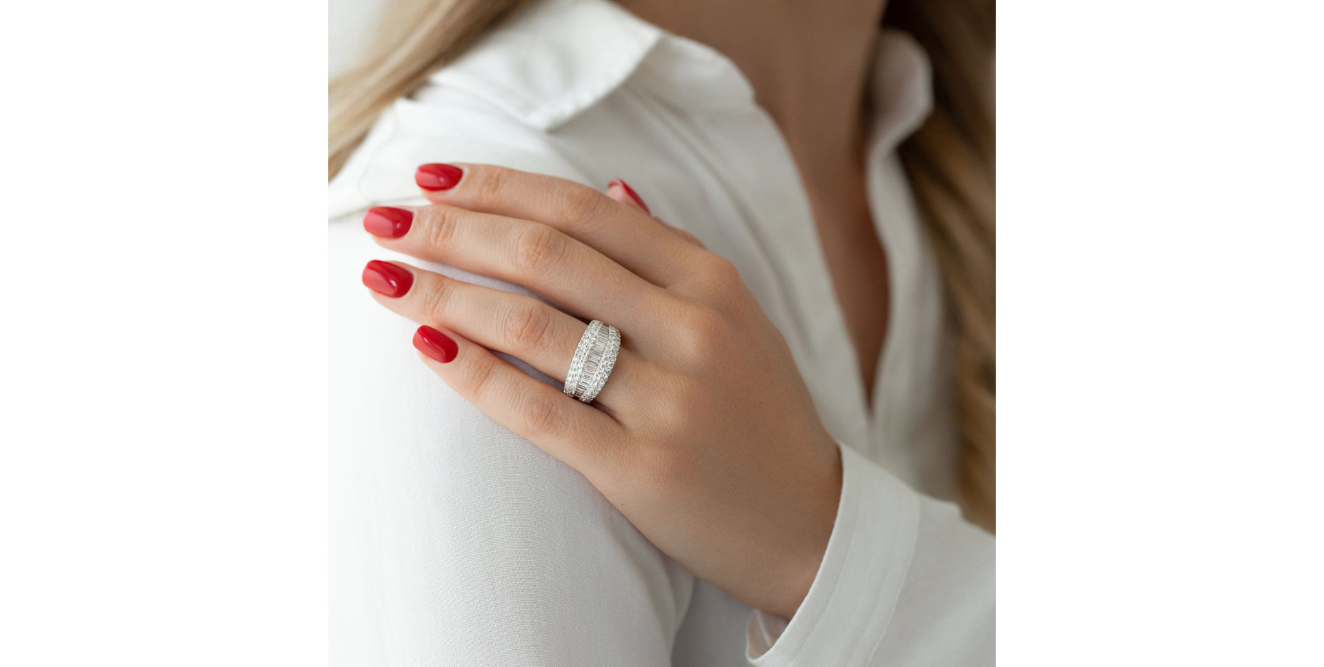 Prsteň s diamantmi Effect