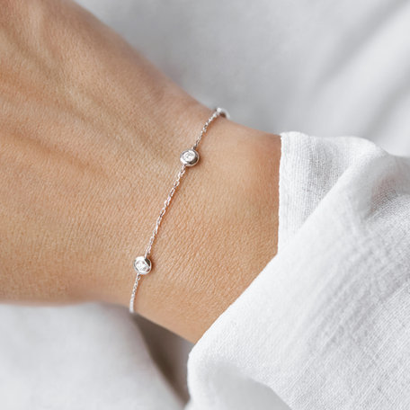 Náramok s diamantmi Sparkling Dots