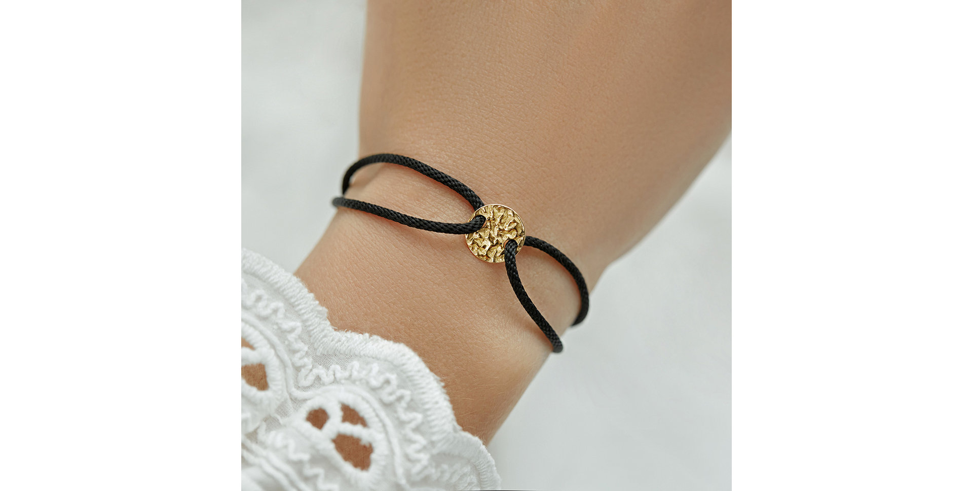 Dámsky náramok so šnúrkou Bright Sun