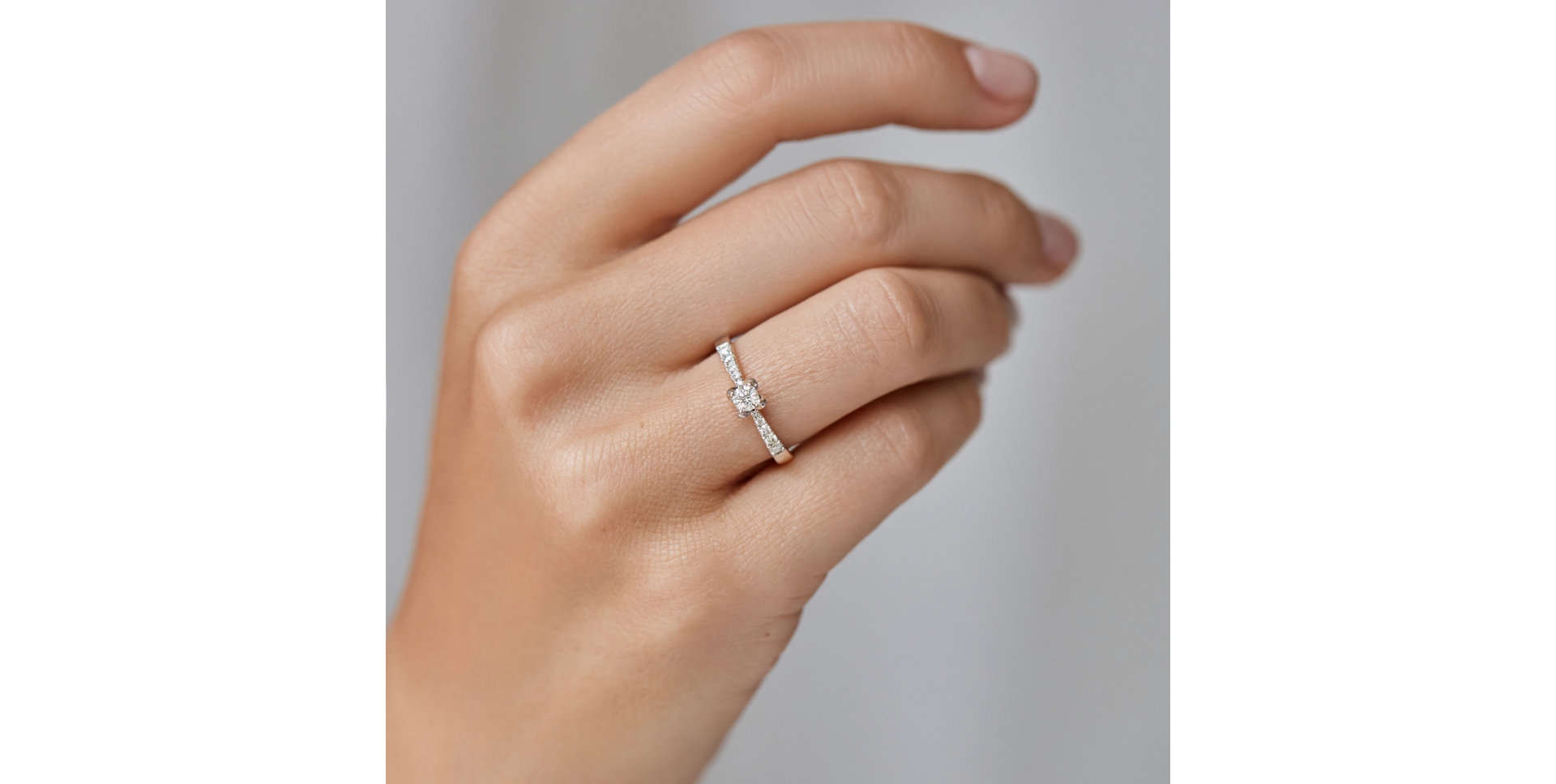 Prsteň s diamantmi Gift of Love
