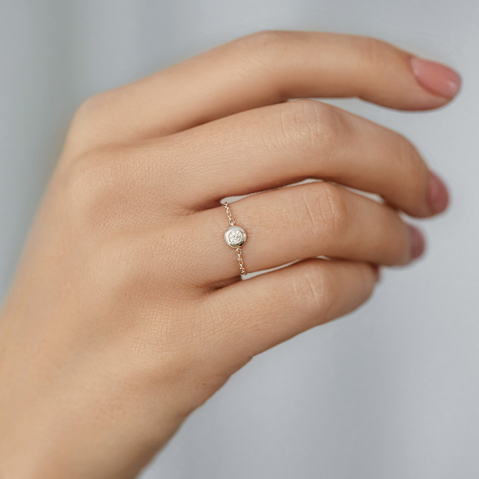 Prsteň s diamantom Amazing Heaven