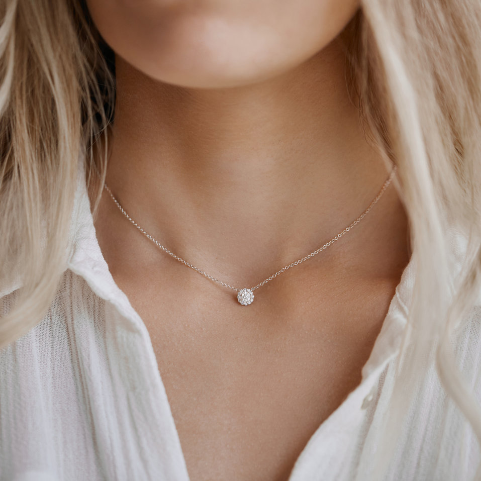 Náhrdelník s diamantmi Dream Sparkle