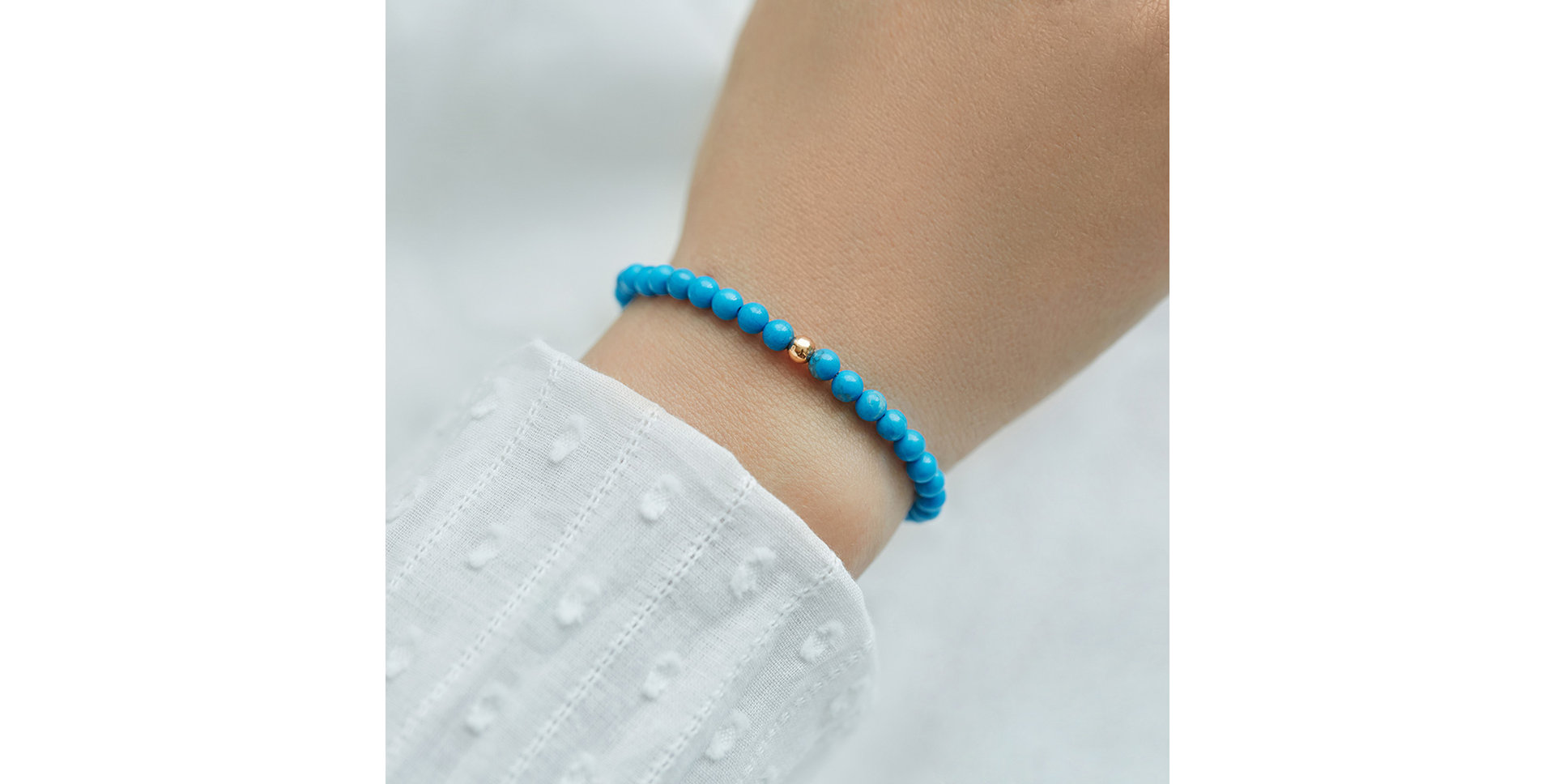 Náramok s tyrkysom Fancy Beauty