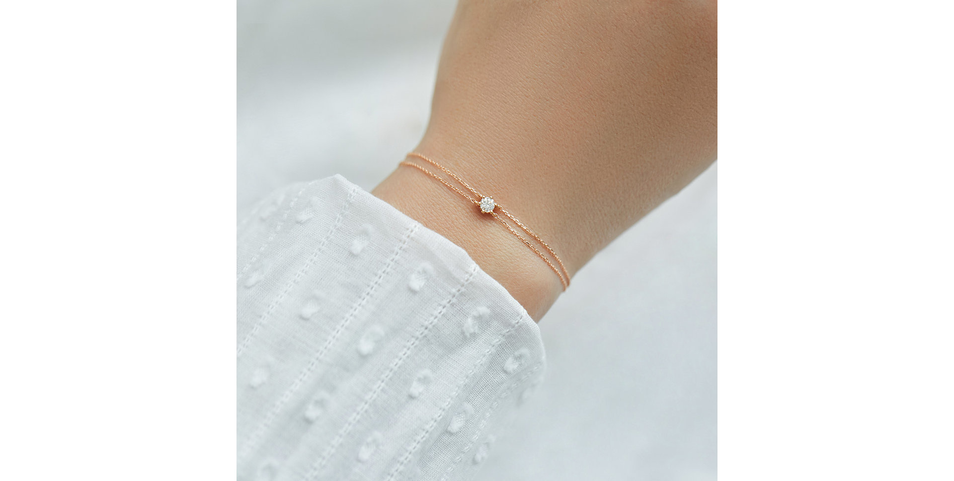 Náramok s diamantom Essential Shine