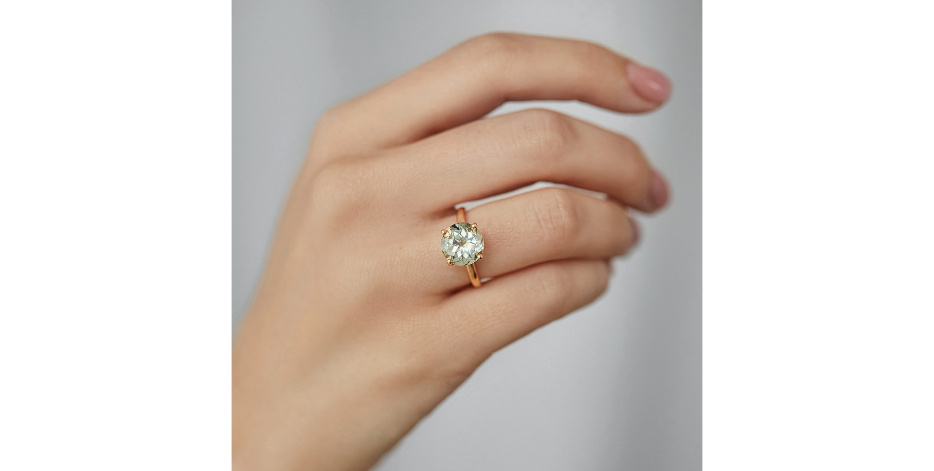 Prsteň s rhodolitom Bonbon