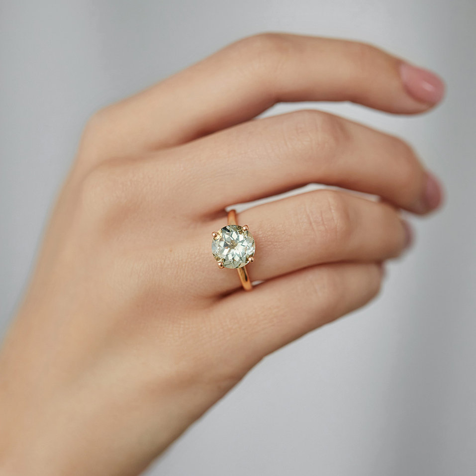 Prsteň s rhodolitom Bonbon