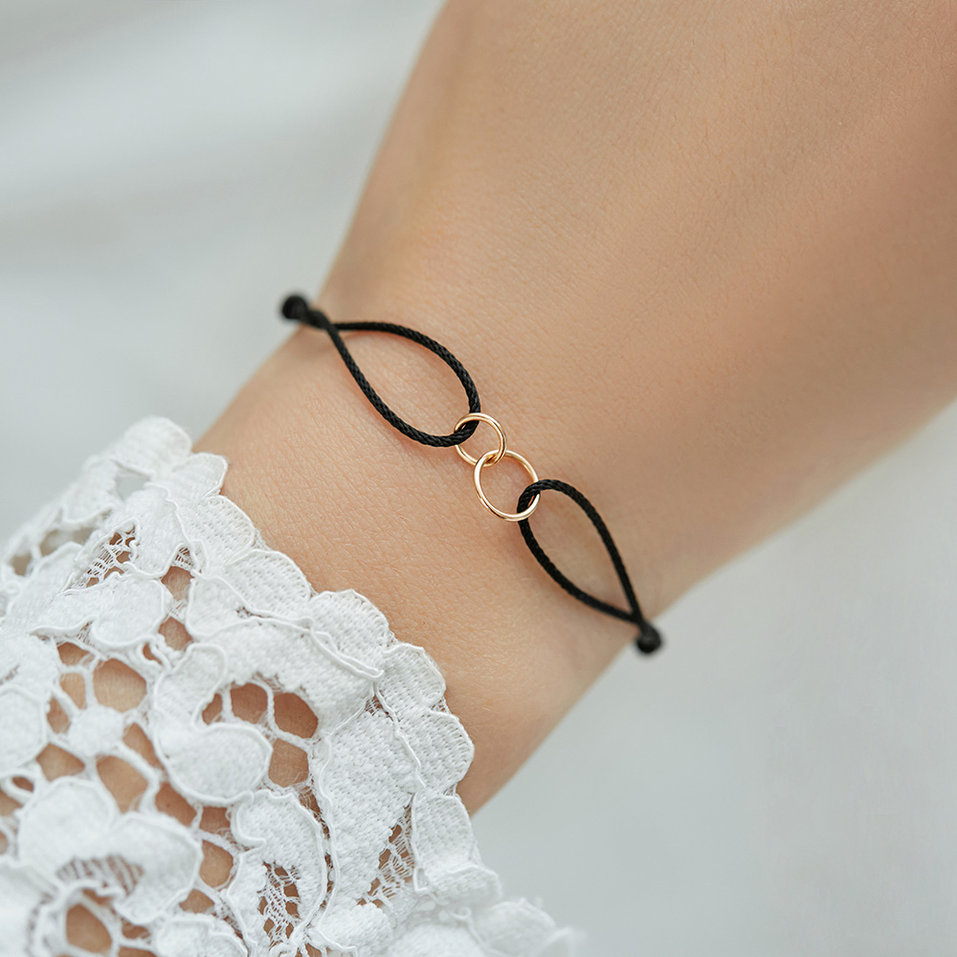 Náramok so šnúrkou Infinity