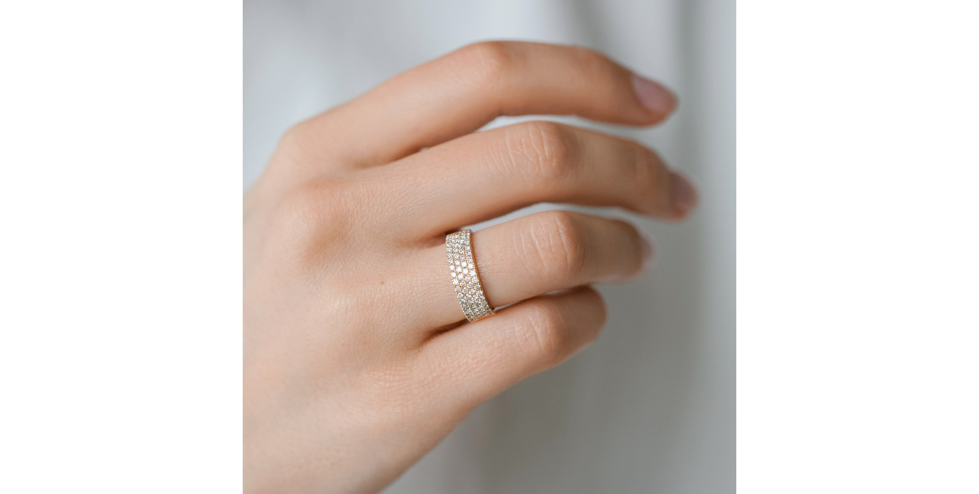 Prsteň s diamantmi Queen Eternity