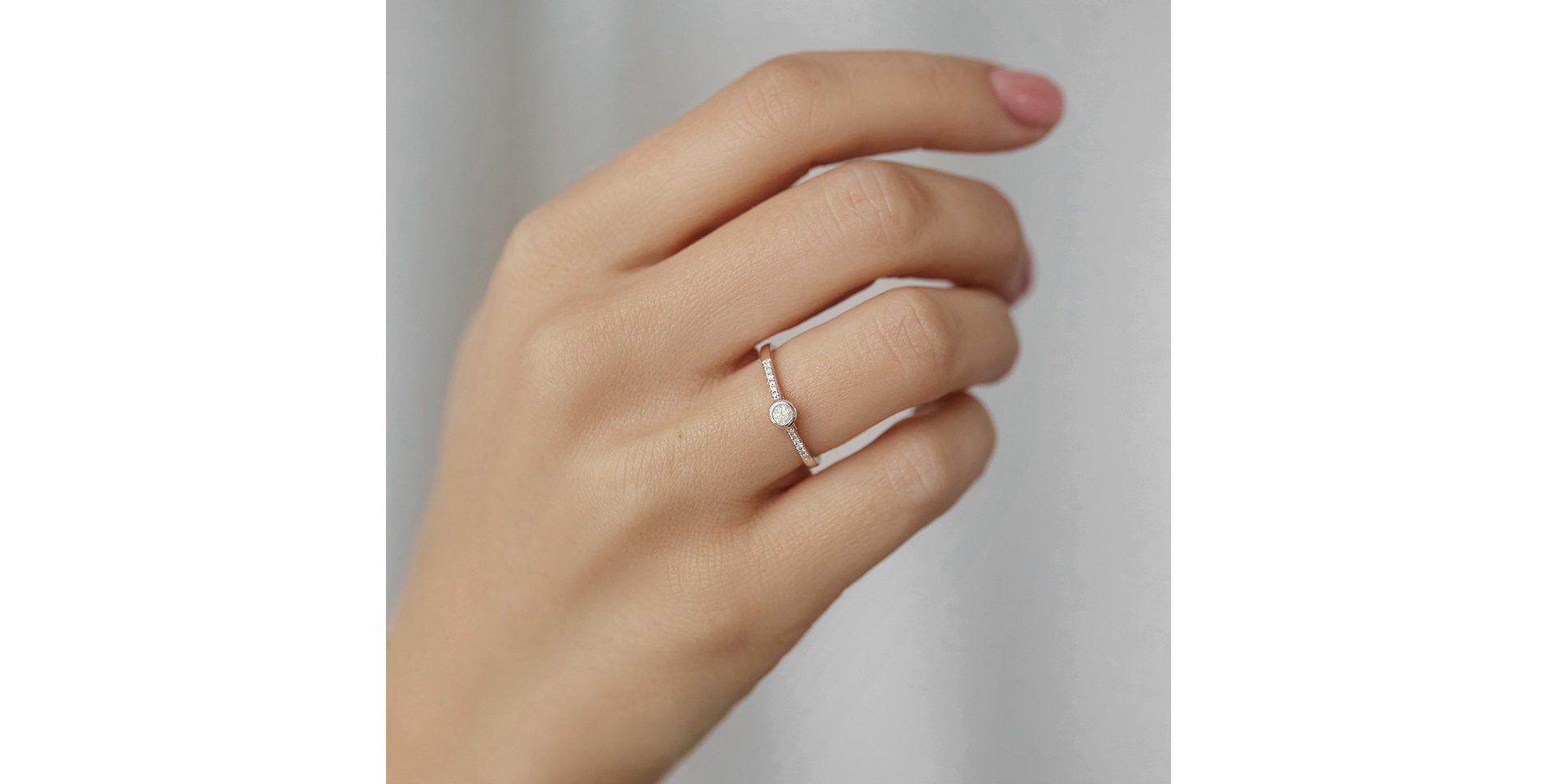 Prsteň s diamantmi Space Love