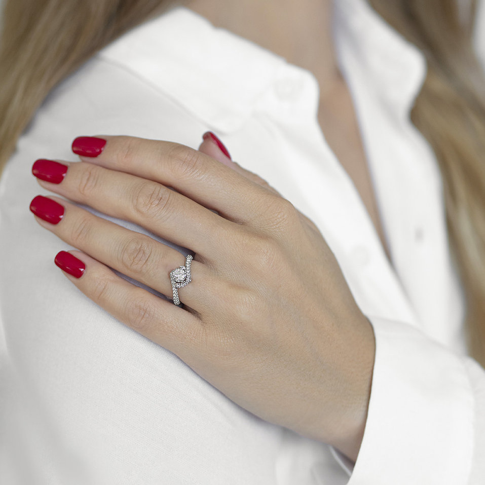 Prsteň s diamantmi Millar