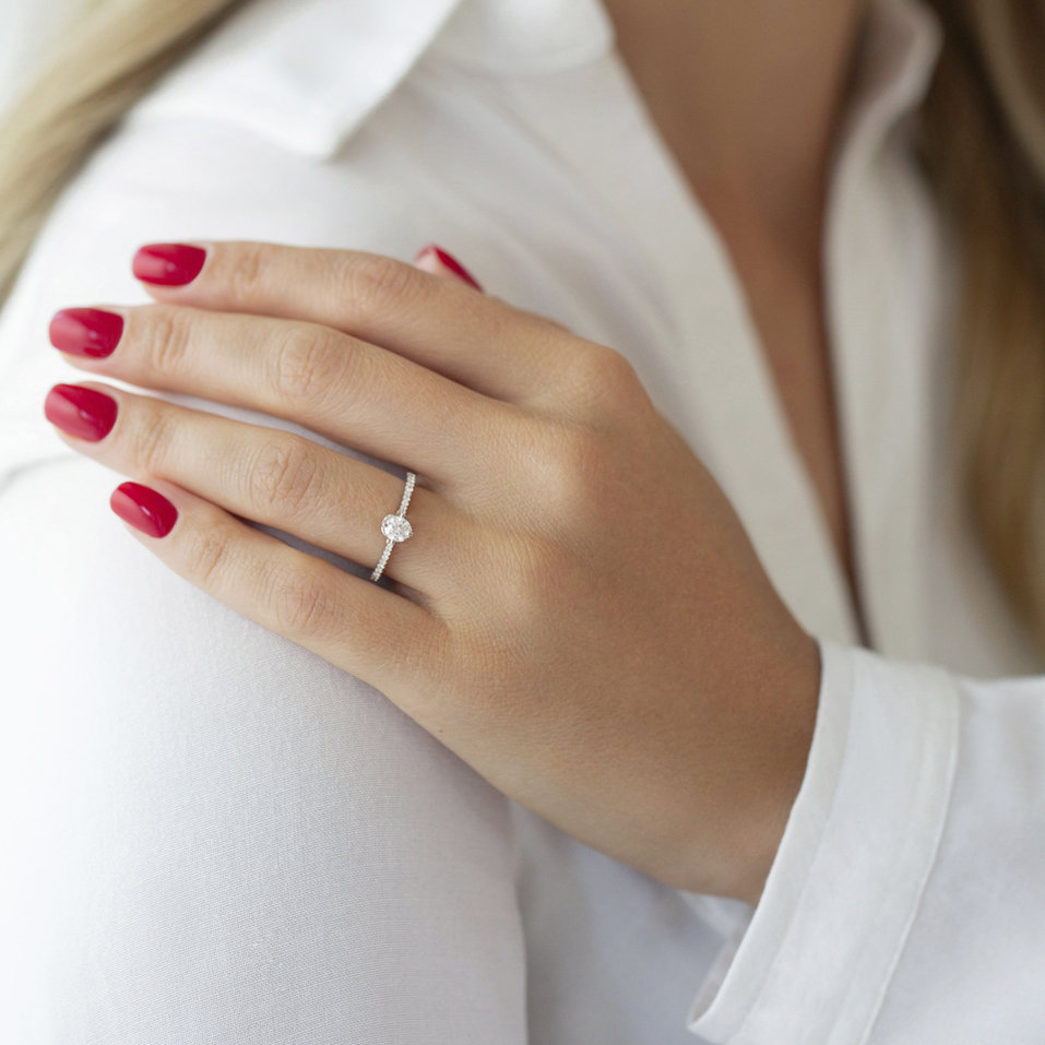 Prsteň s diamantmi Venezzia