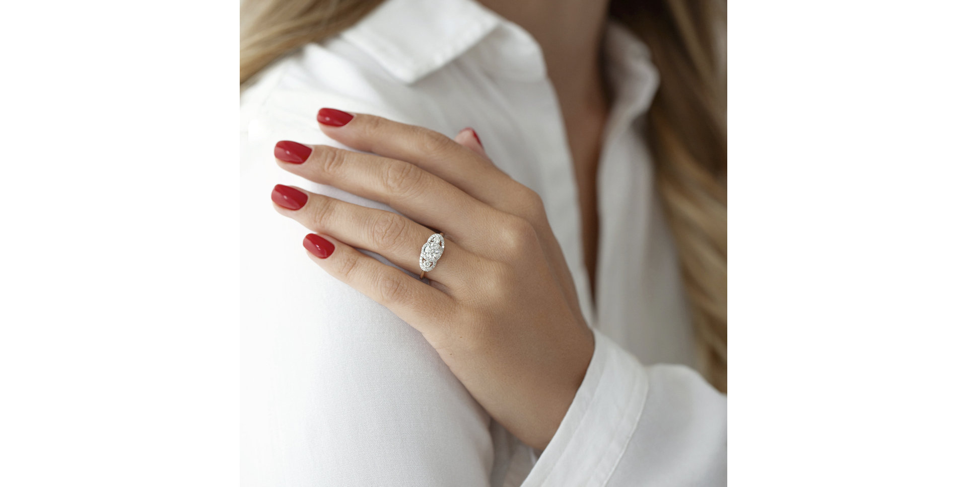 Prsteň s diamantmi Broadway Countess