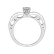 Prsteň s diamantmi Cezaria4