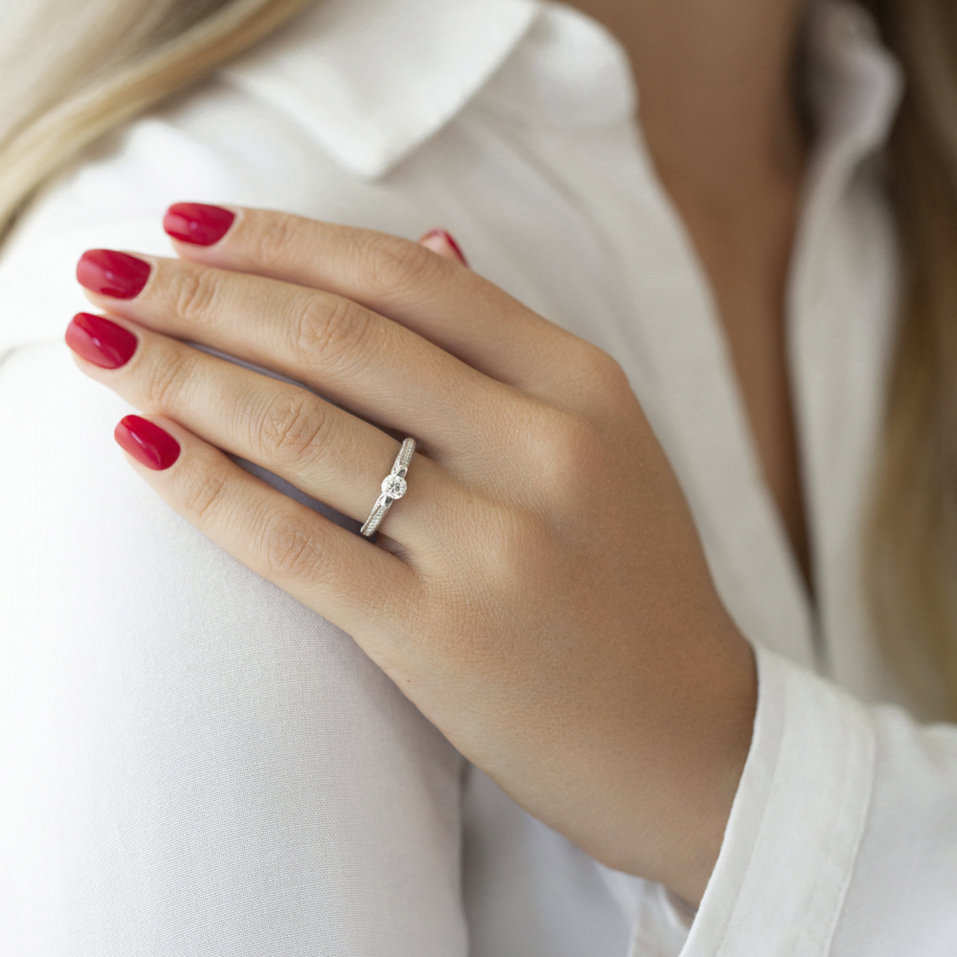 Prsteň s diamantmi Our Love