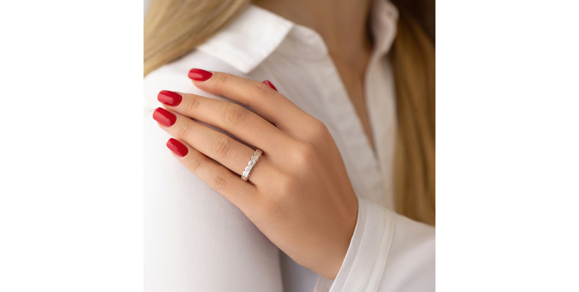 Prsteň s diamantmi Gautier