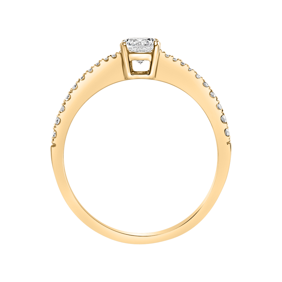 Prsteň s diamantmi Glittery Love