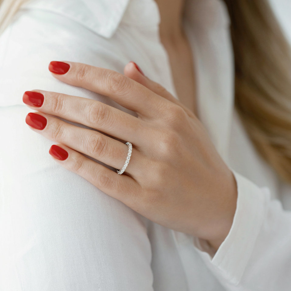 Prsteň s diamantmi Ourania