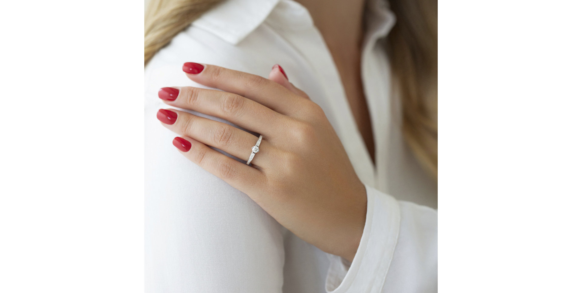 Prsteň s diamantmi Rachel