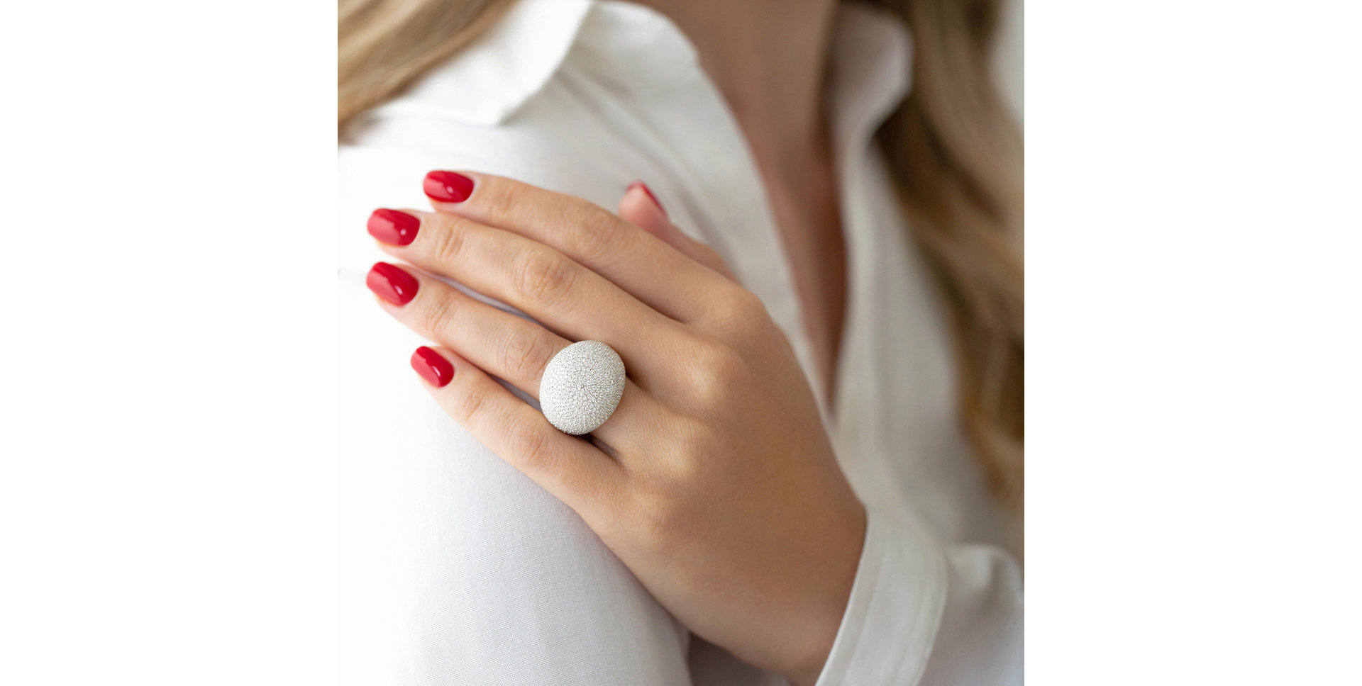 Prsteň s diamantmi Heaven Infinity