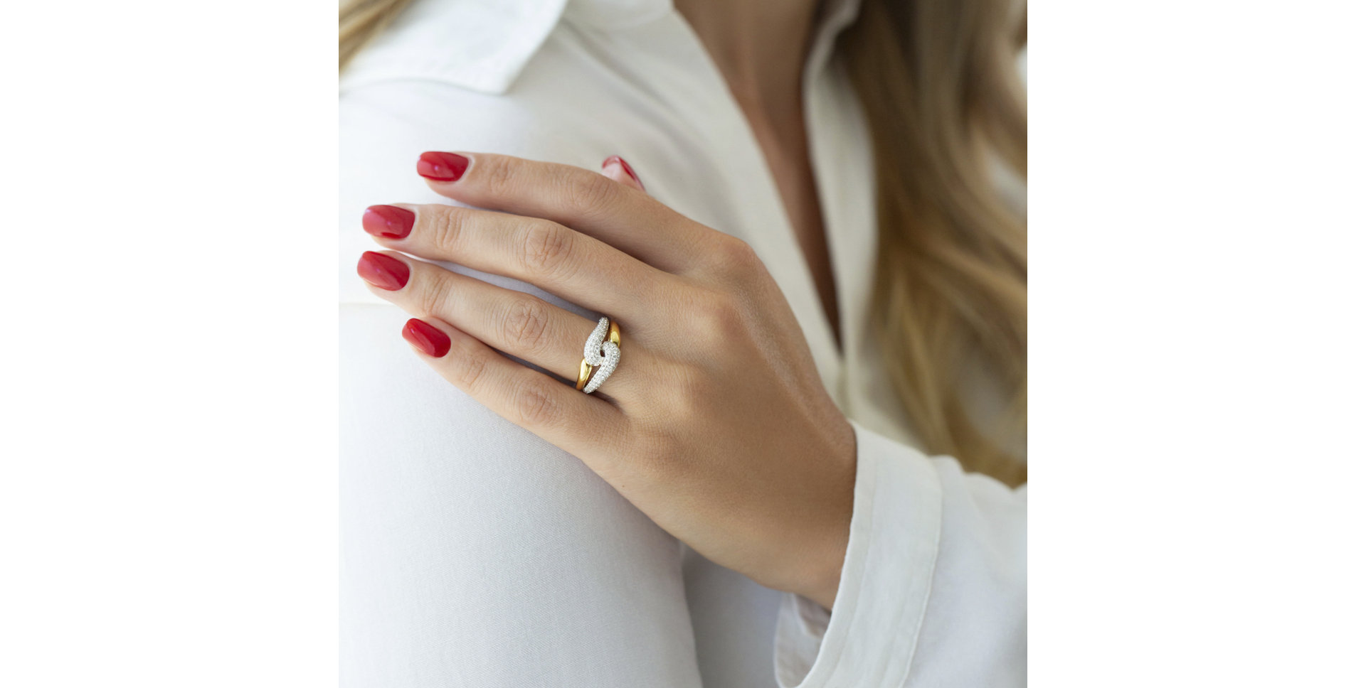 Prsteň s diamantmi Charles