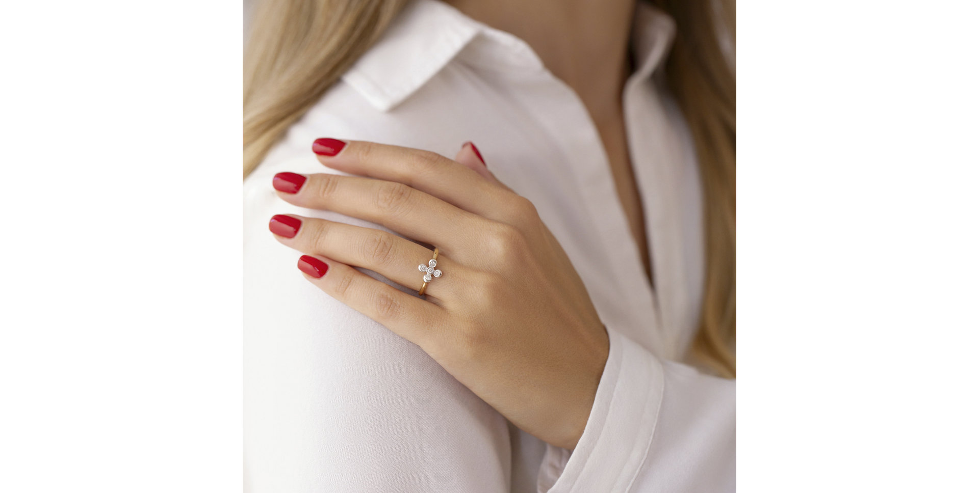 Prsteň s diamantmi Scout