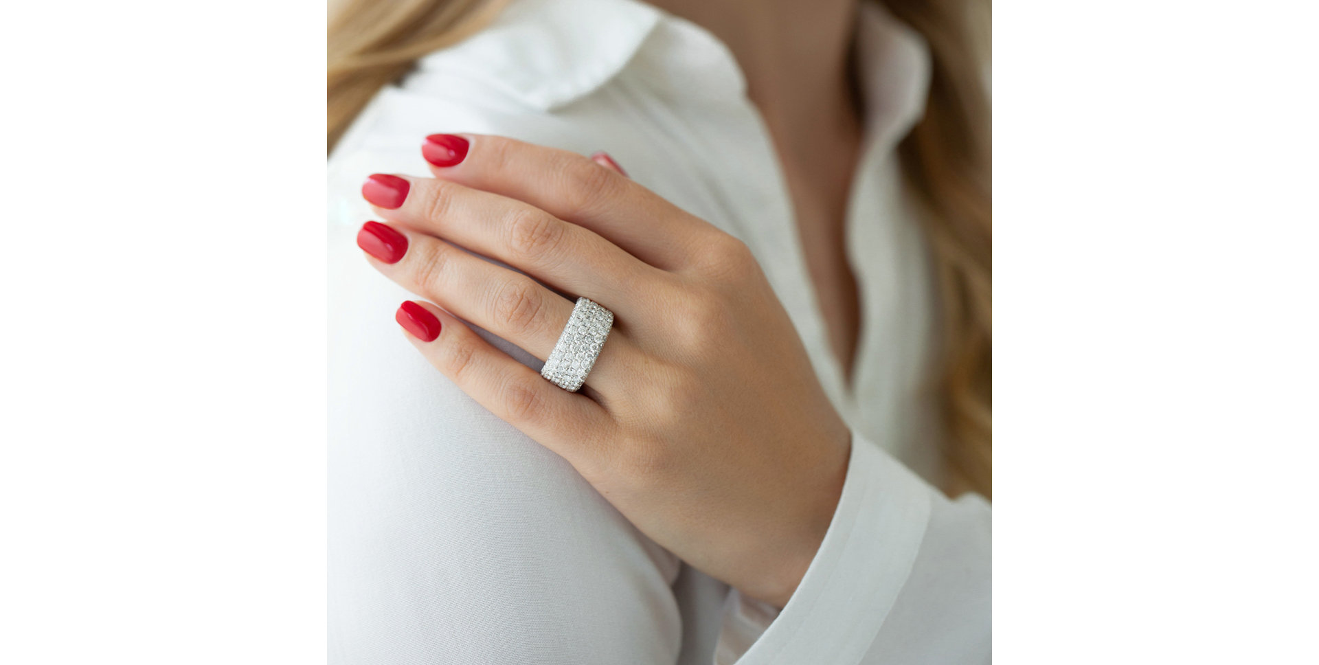 Prsteň s diamantmi Perfect Flow