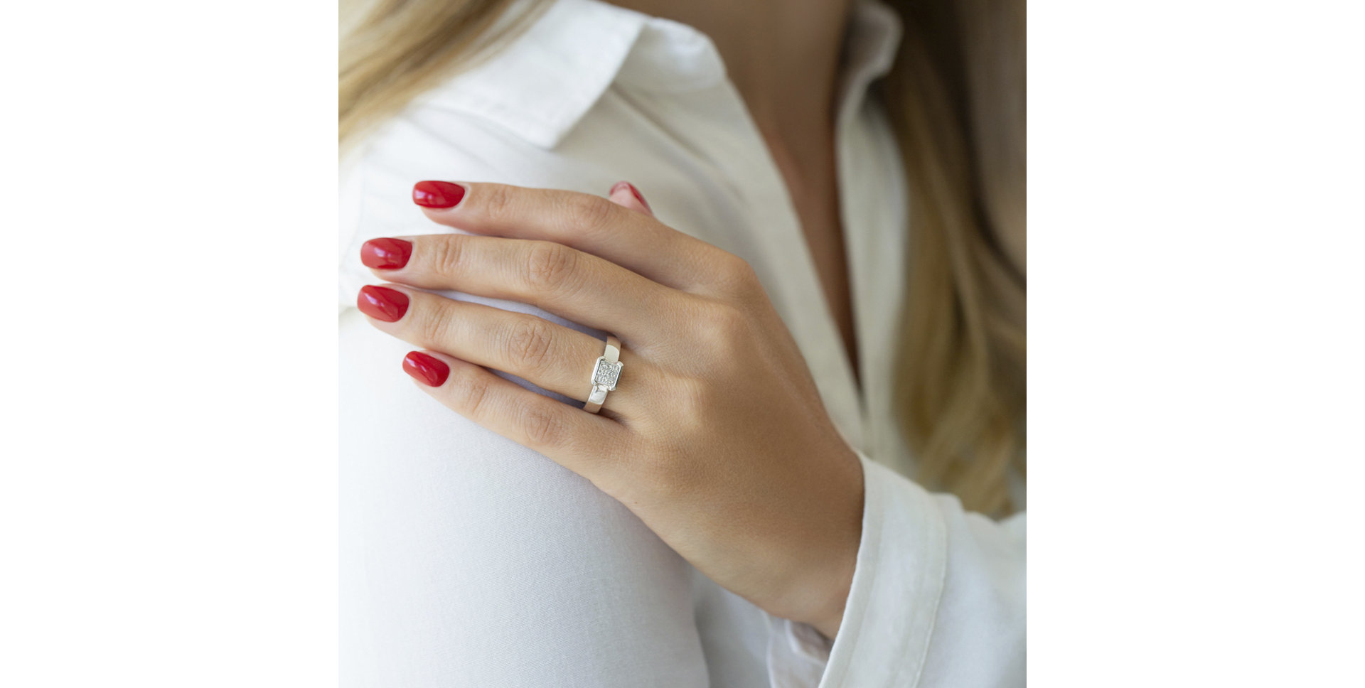 Prsteň s diamantmi Secret Seal