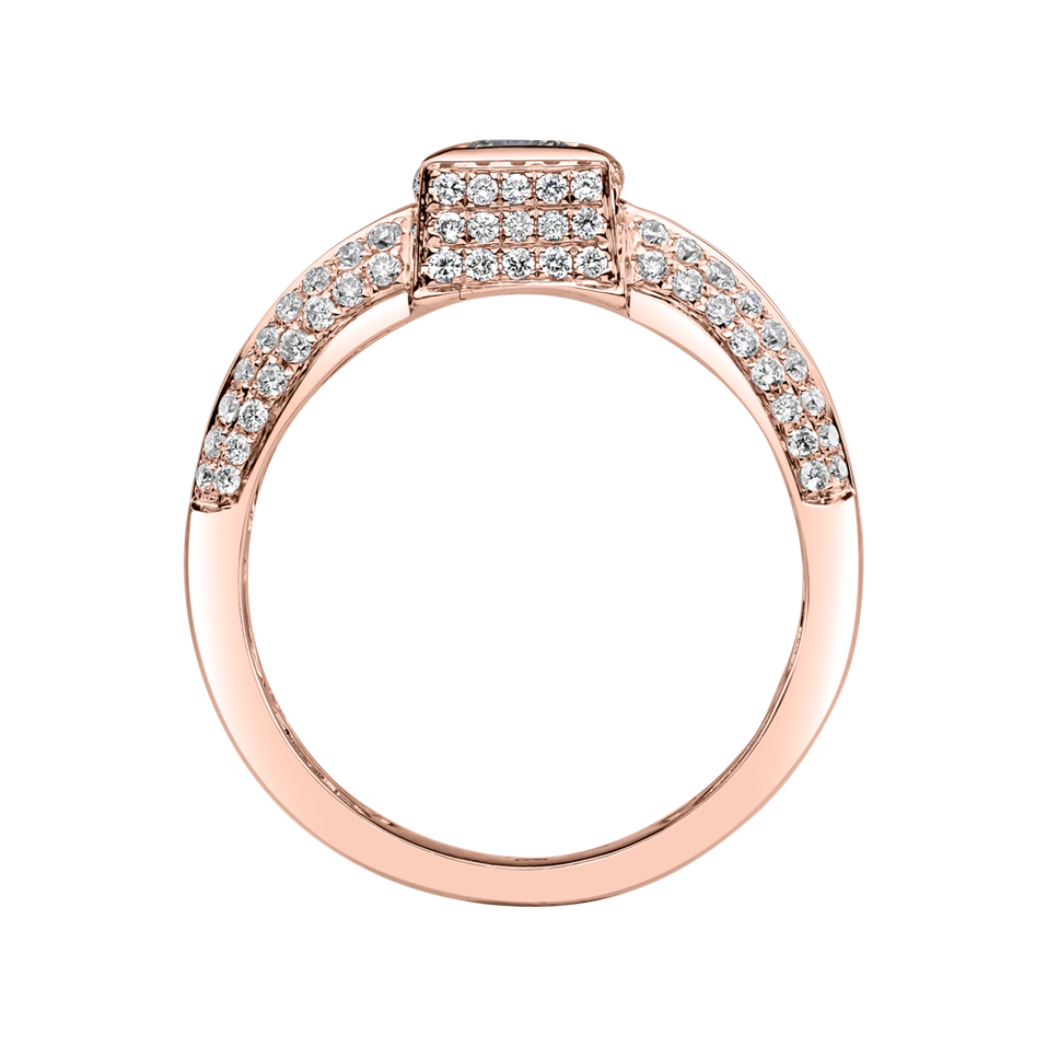 Prsteň s diamantmi Pietro