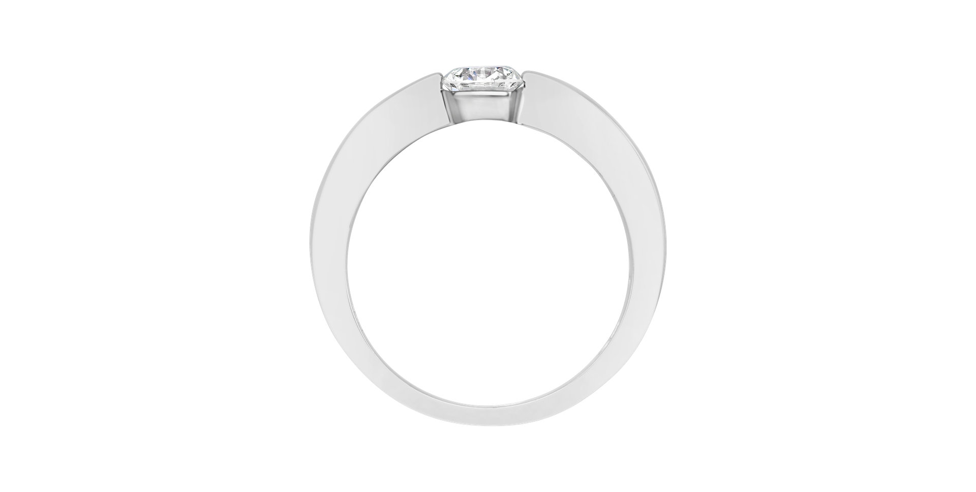 Prsteň s diamantom Love Story