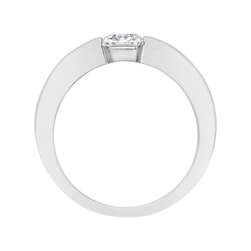 Prsteň s diamantom Love Story