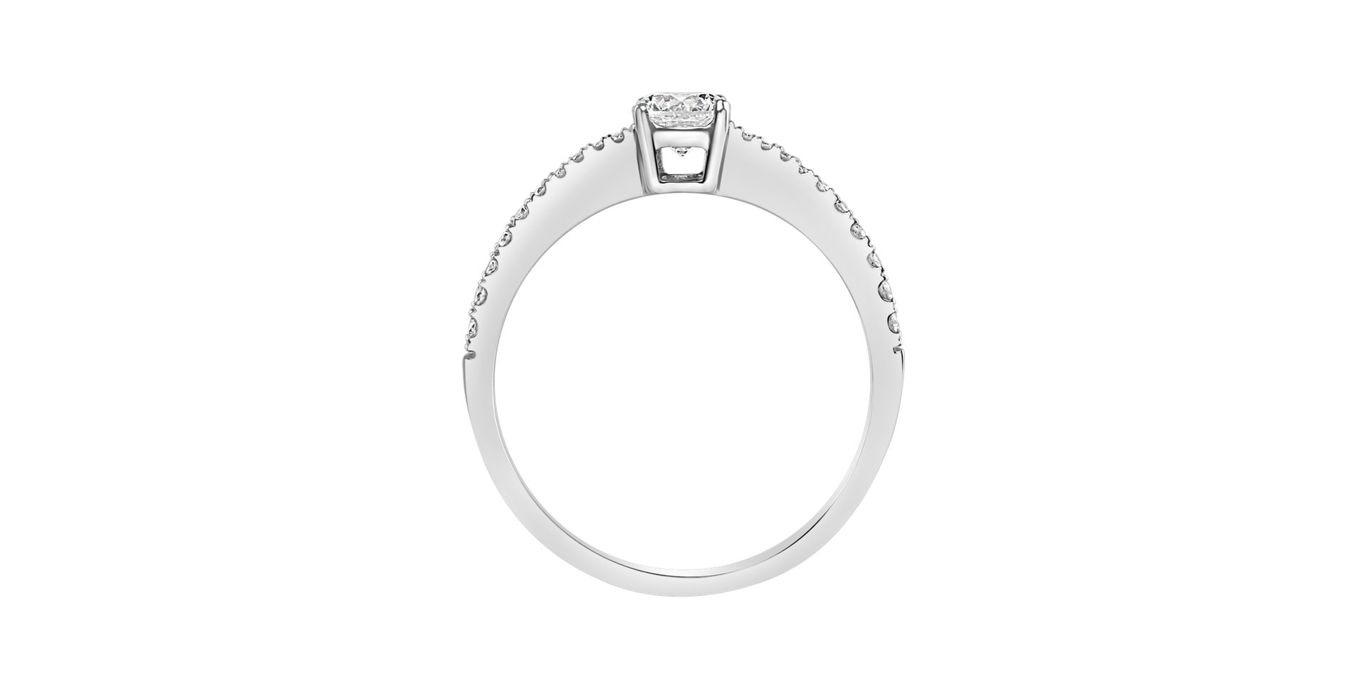 Prsteň s diamantmi Glittery Love