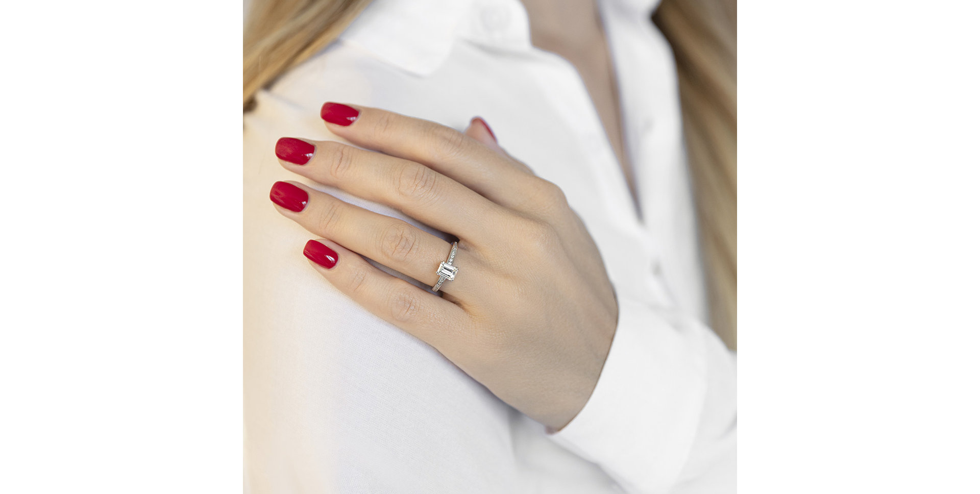 Prsteň s diamantmi Eternal Wonder