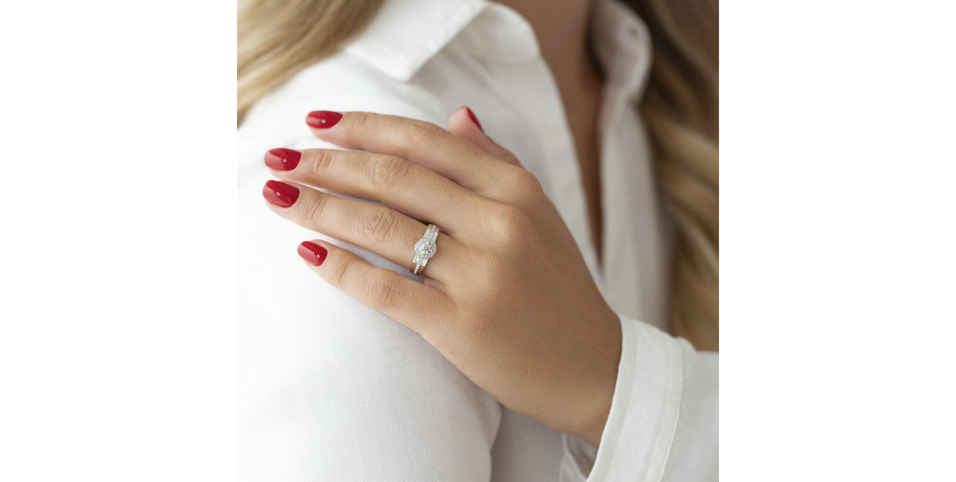 Prsteň s diamantmi Cody