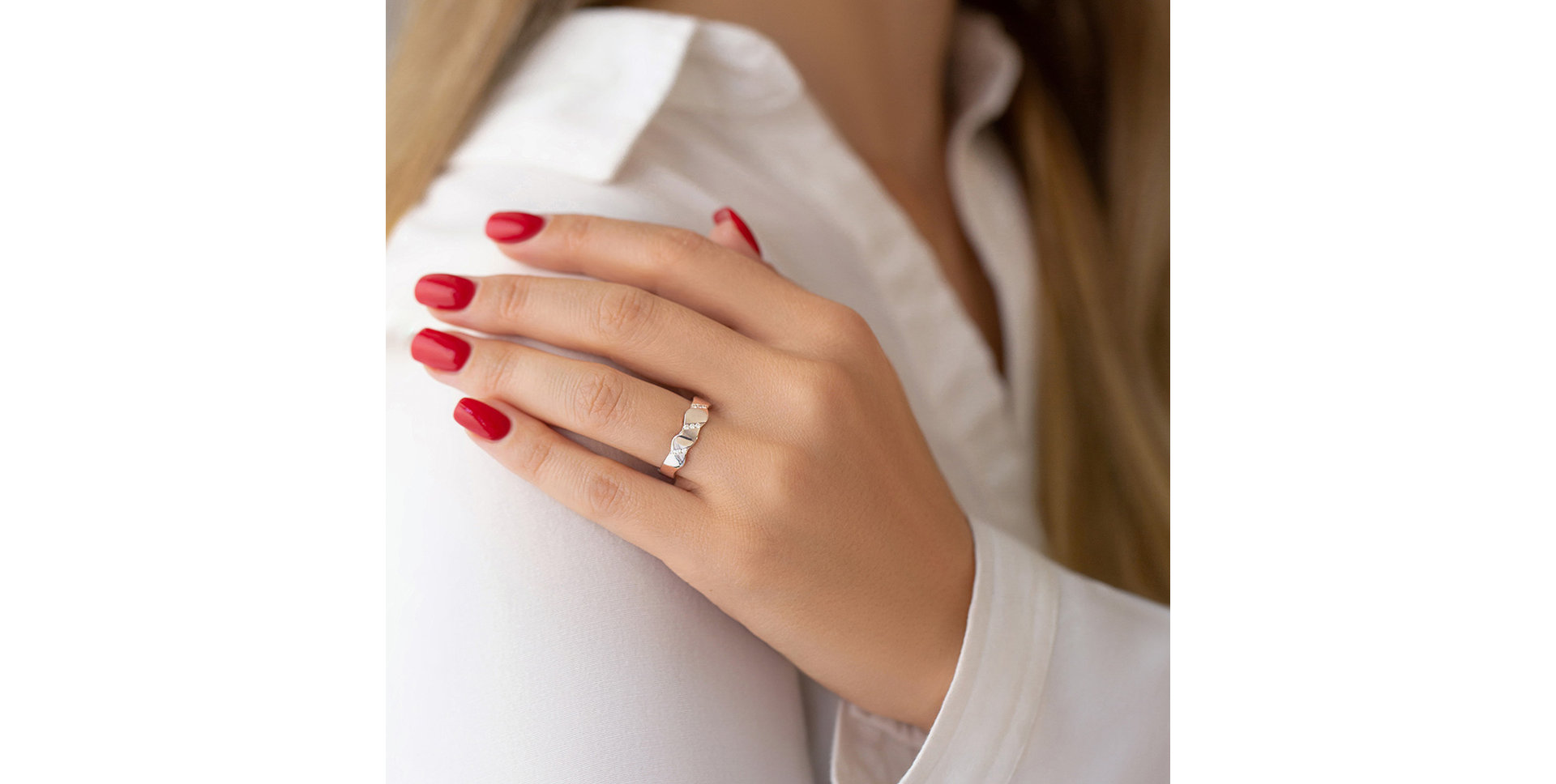 Prsteň s diamantmi Jackson